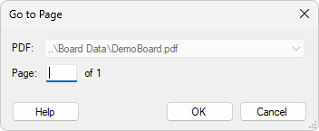 Go to Page Dialog