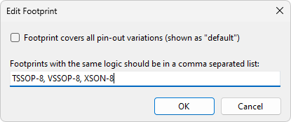 Add footprint