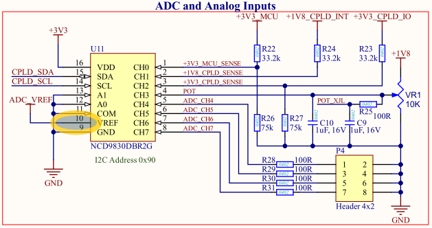 ADC_VREF shown in the schematic viewer