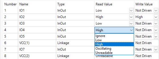 Changing a Golden Scan value