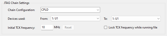 Run SVF/STAPL Select Subchain