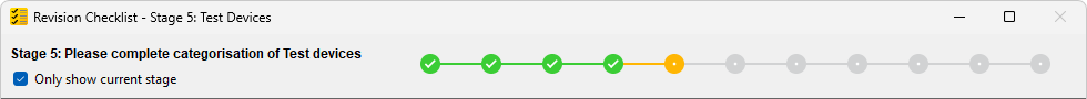 Revision Progress Indicator