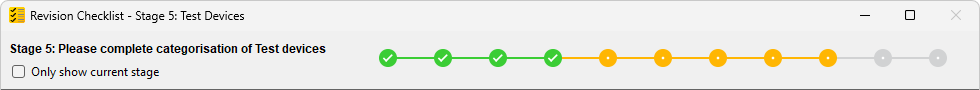 Revision Progress Indicator