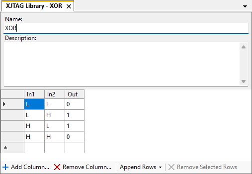 A Truth Table Document